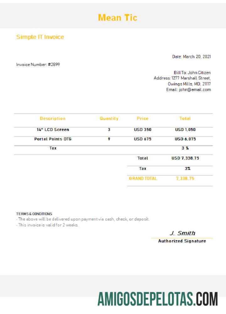 Fatura Tic Média dos EUA baixar para verificação